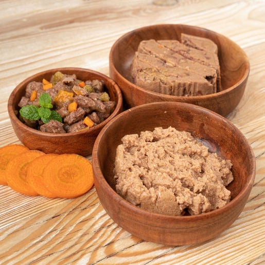 Wet pet food