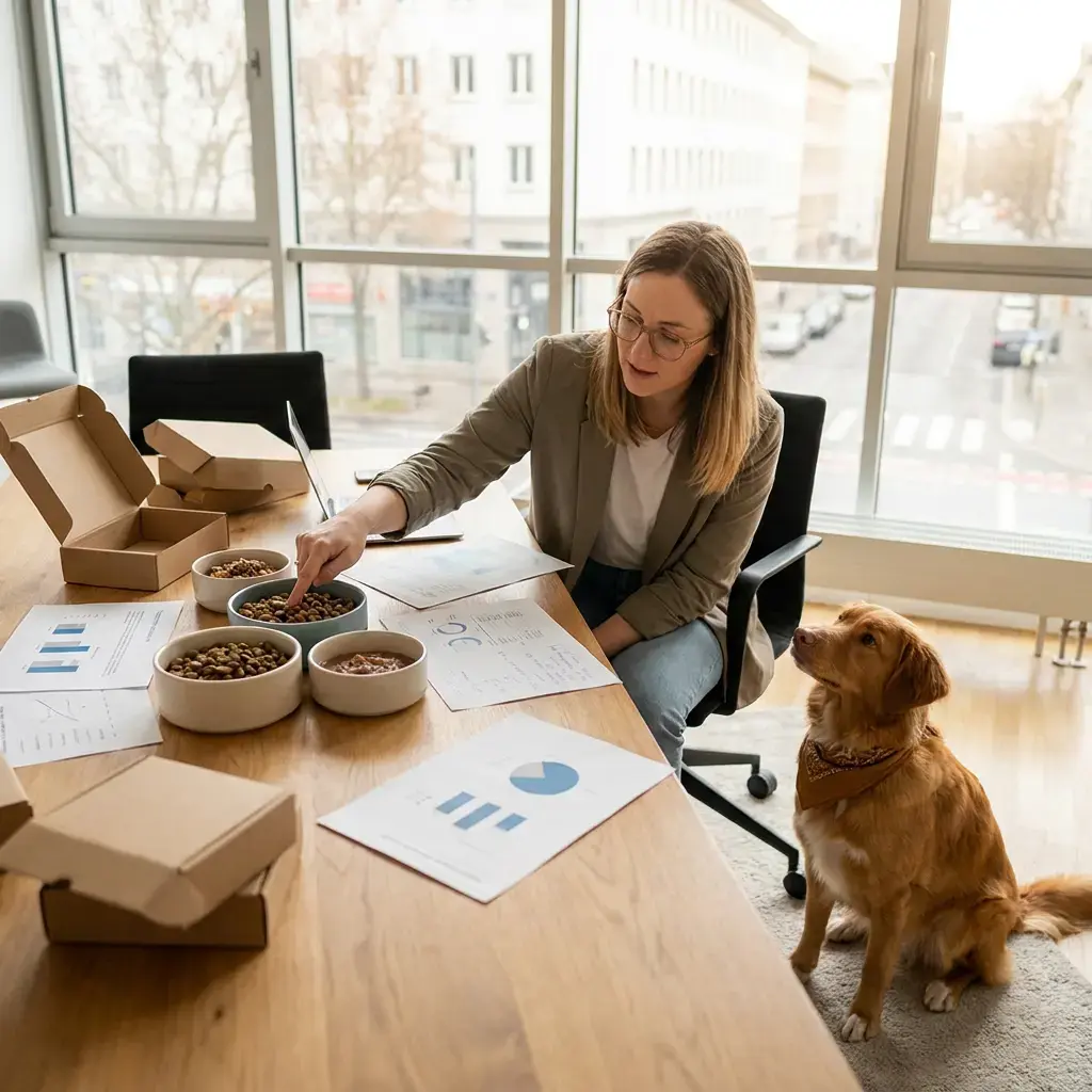 Validation of a new pet food concept